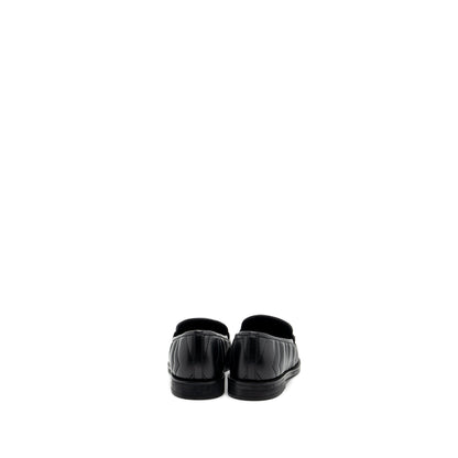 Gucci size 37.5 GG loafers black