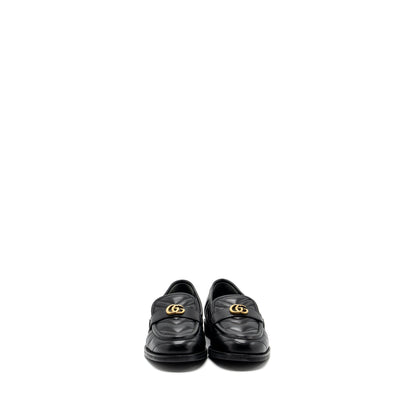 Gucci size 37.5 GG loafers black
