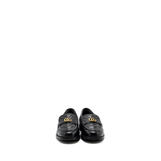 Gucci size 37.5 GG loafers black