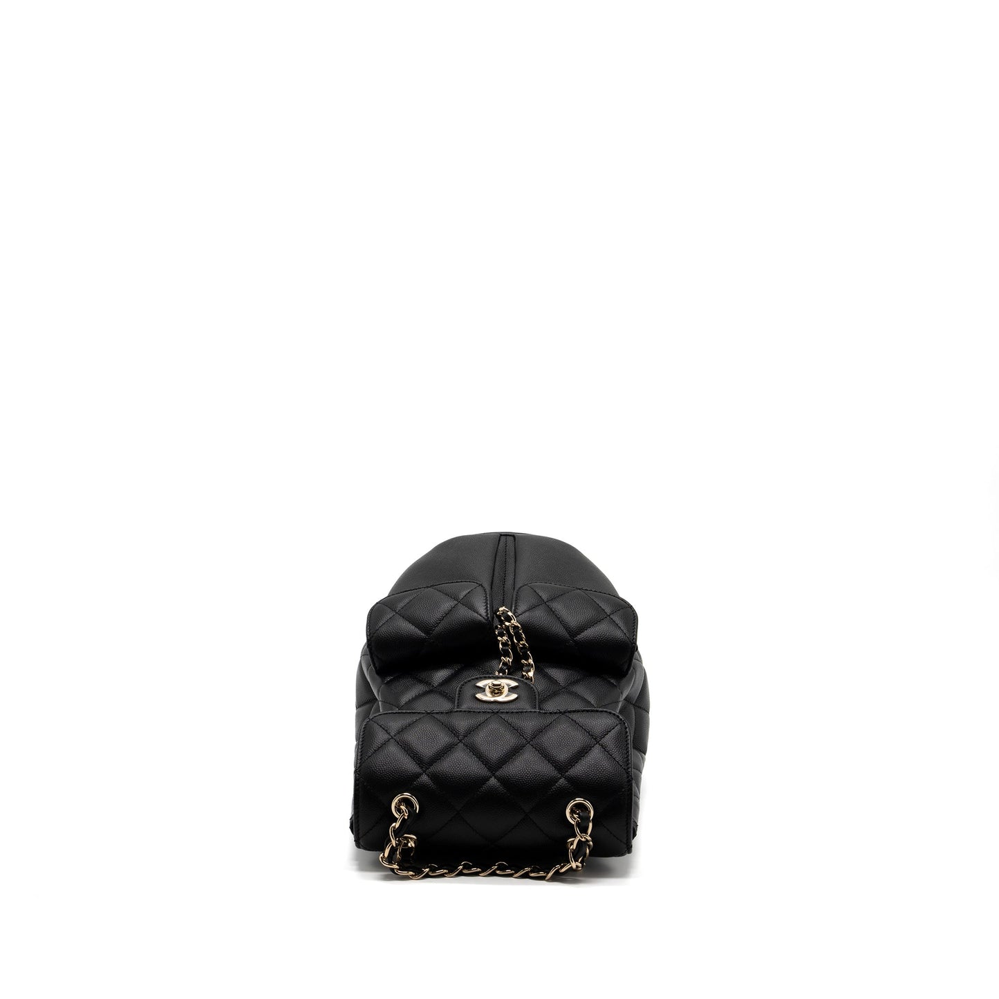 Chanel 22s mini backpack caviar black L(Microchip)