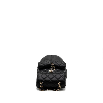 Chanel 22s mini backpack caviar black L(Microchip)
