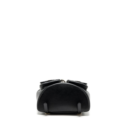 Chanel 23A Triple Pack Backpack Calfskin Black L (microchip)