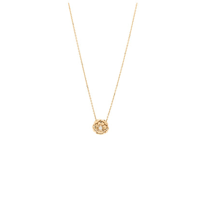 Chanel Exrtraid De Camelia Necklace 18k rose gold/diamond