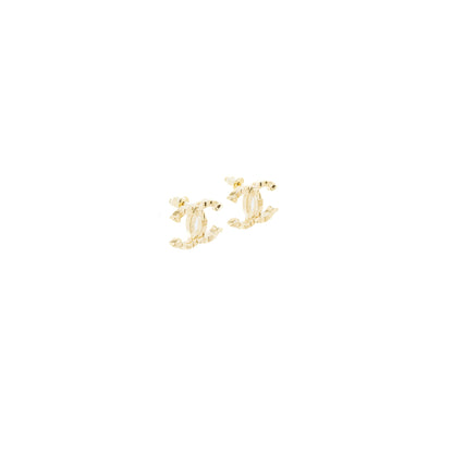 Chanel CC Logo Earrings L
