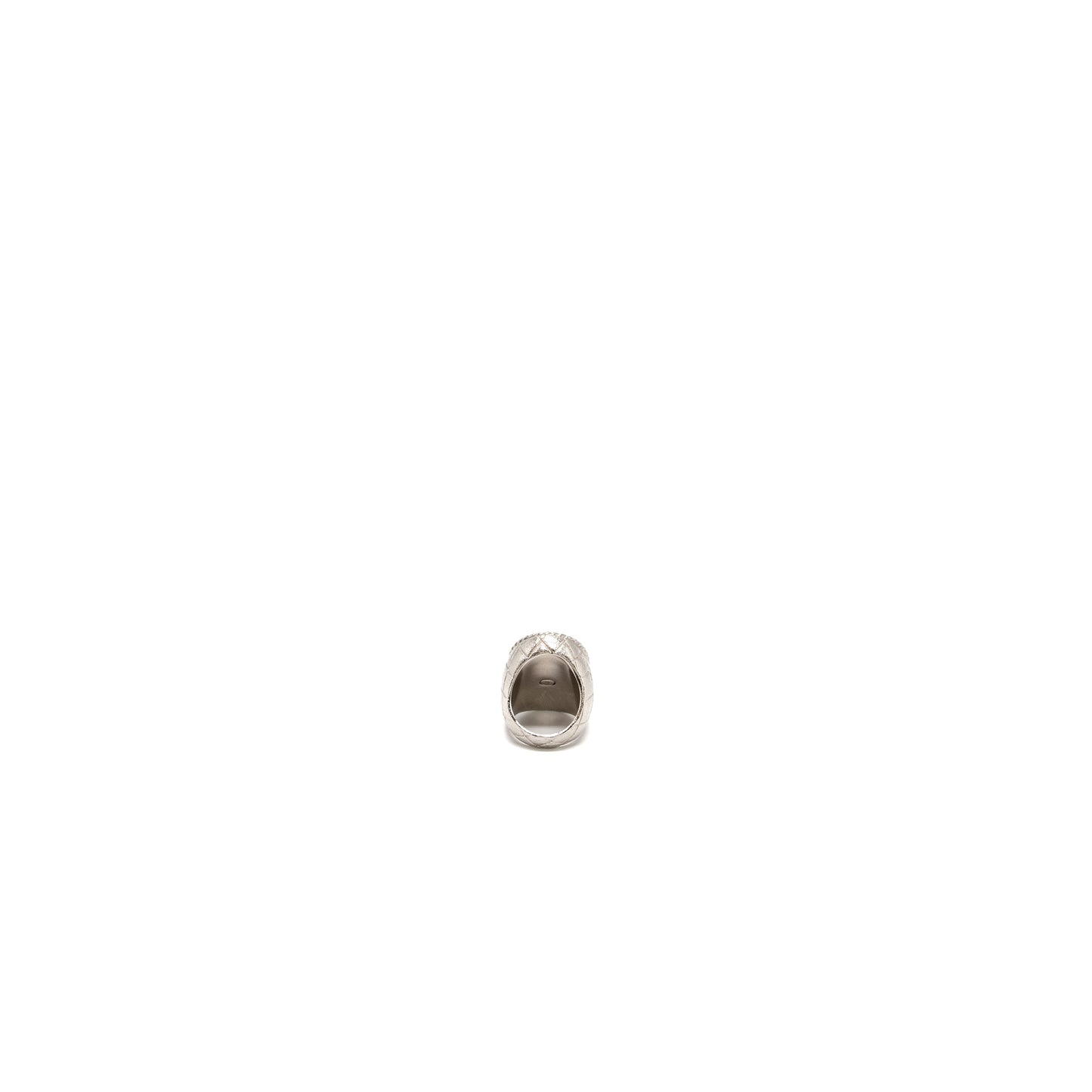 Chanel size M oval ring gold/silver tone