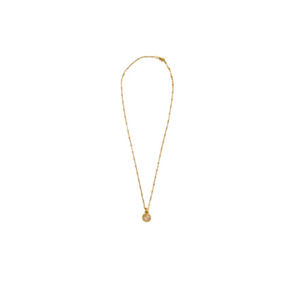 Gucci Yellow Gold Necklace With Interlocking G