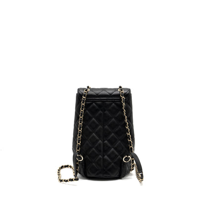 Chanel 22s mini backpack caviar black L(Microchip)