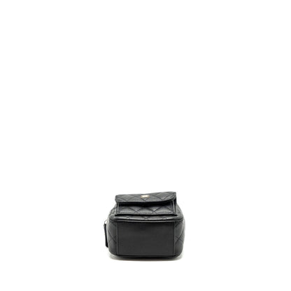 Chanel 24c Mini Backpack/Crossbody Bag Caviar Black L (Microchip)