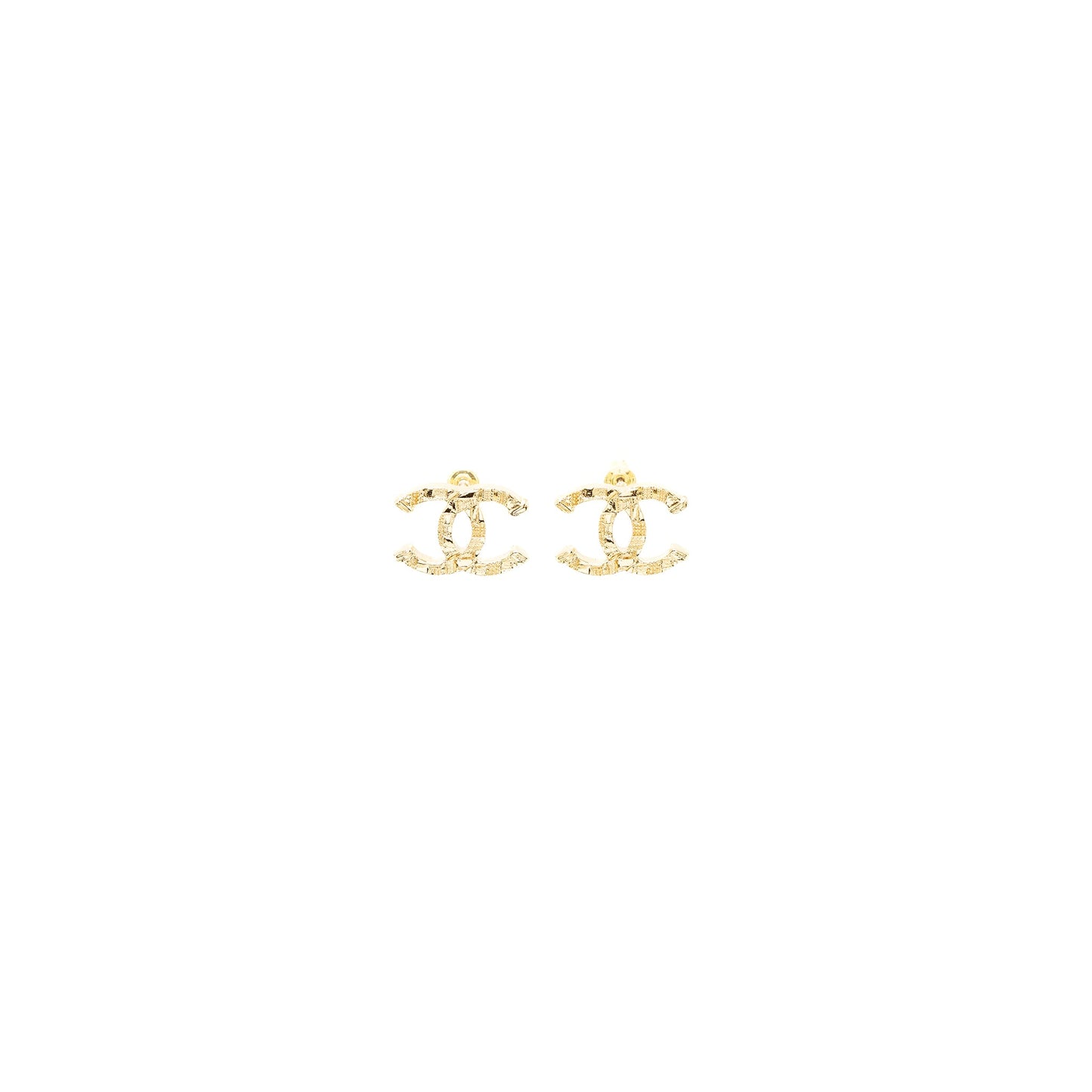 Chanel CC Logo Earrings L