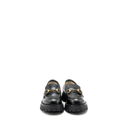 Gucci size 38 Jordan loafer calfskin black