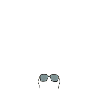 Chanel 5385 Letter Logo Square Sunglasses Black