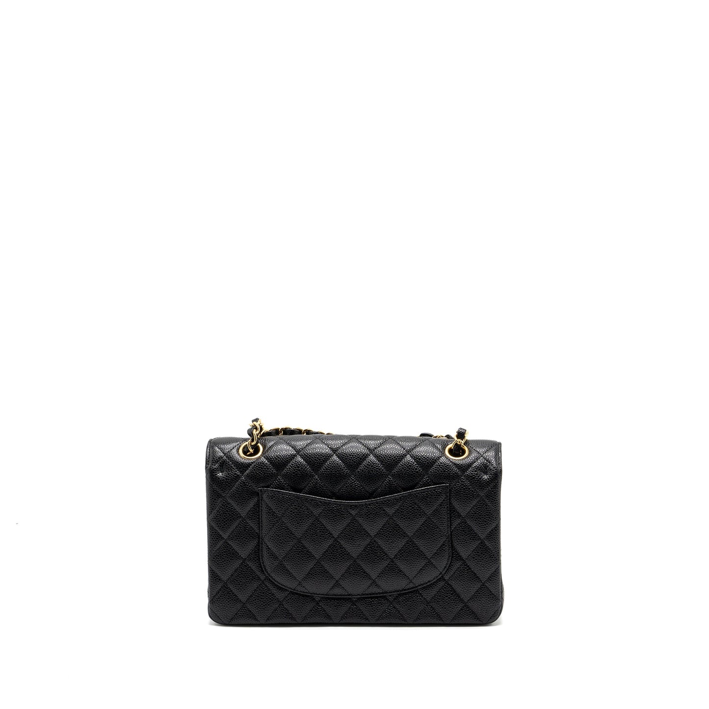 Chanel Medium Classic Double Flap Bag Caviar Black