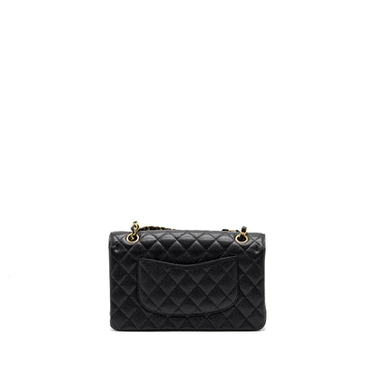 Chanel Medium Classic Double Flap Bag Caviar Black