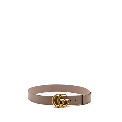 Gucci Size 95 2015 Re-Edition Wide Leather Belt Beige