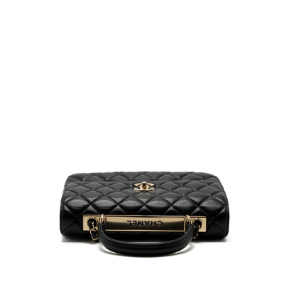 Chanel medium trendy CC lambskin black