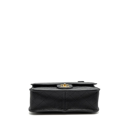 Chanel 22k Large Backpack Caviar Black (microchip)