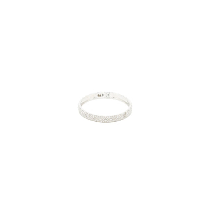 Chanel Size M Coco Crush Bracelet Quilted Motif 18k white gold diamonds