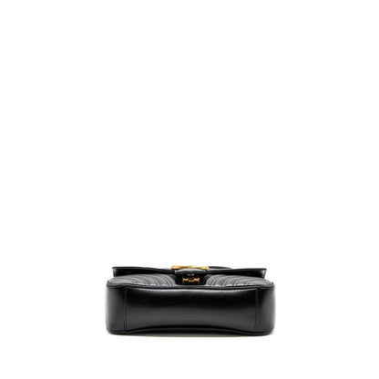 Gucci small marmont bag calfskin black