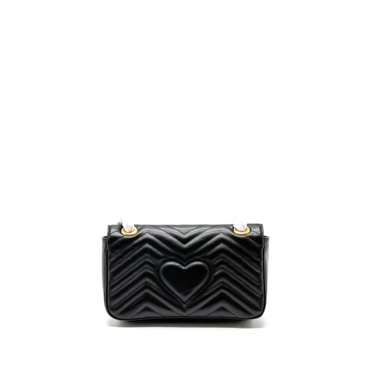 Gucci small marmont bag calfskin black