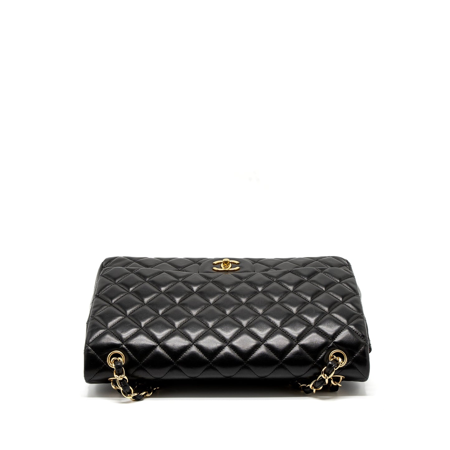Chanel Maxi Classic Single Flap Bag Lambskin Black