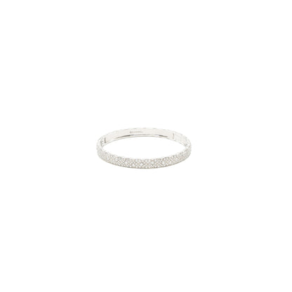 Chanel Size M Coco Crush Bracelet Quilted Motif 18k white gold diamonds