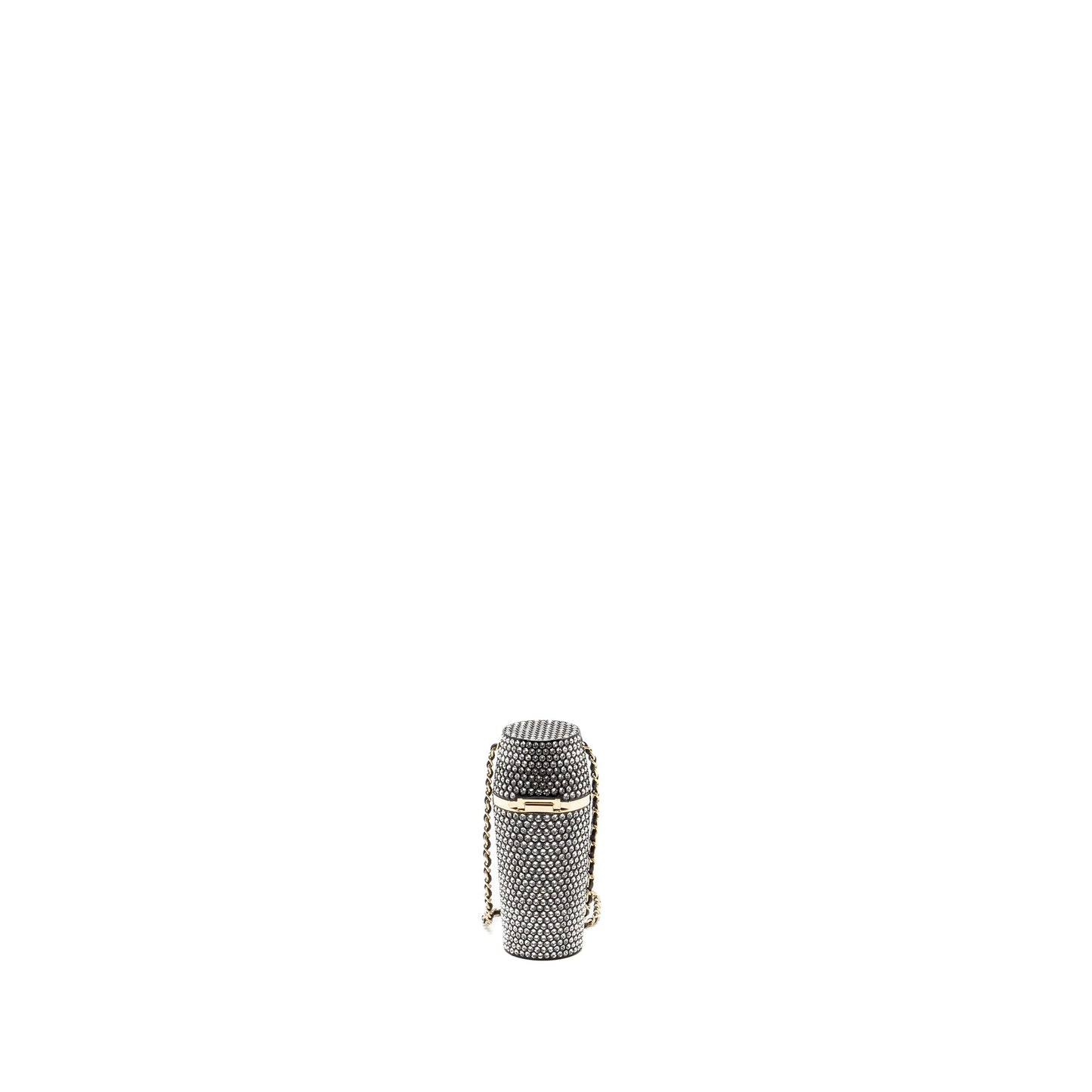 Chanel lipstick case with chain crystal L