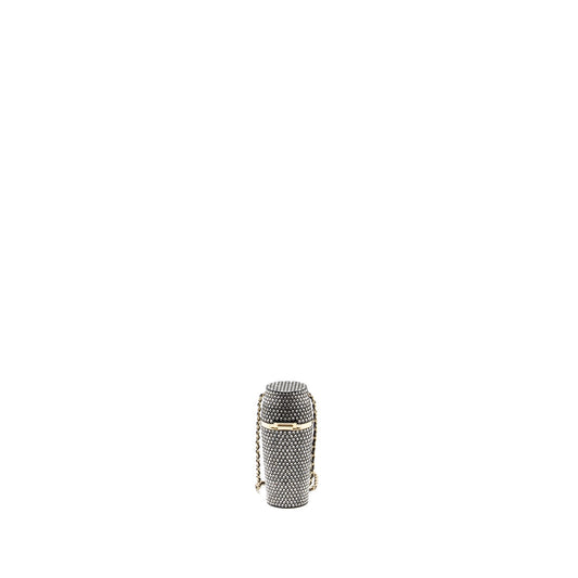 Chanel lipstick case with chain crystal L