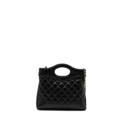 Chanel 23A Mini 31 Bag Calfskin Black L (Microchip)