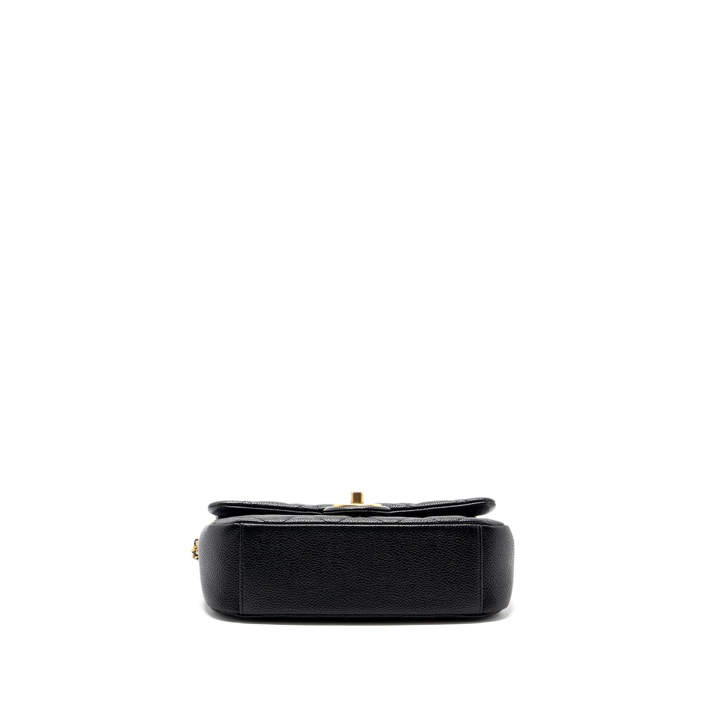 Chanel 21A chain Soul Flap bag grained calfskin black  (Microchip)