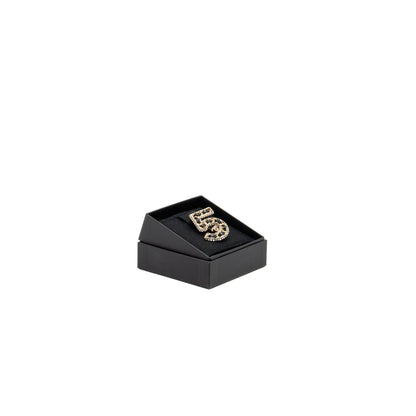 Chanel No.5 Leather Chain Crystal Brooch L