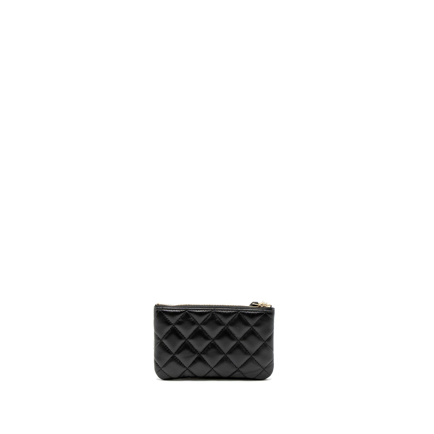 Chanel 21S Mini Pouch Limited Edition Lambskin Black L