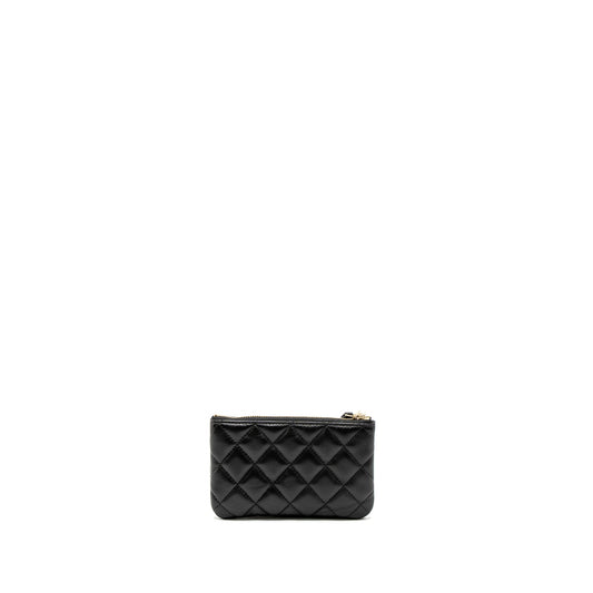 Chanel 21S Mini Pouch Limited Edition Lambskin Black L