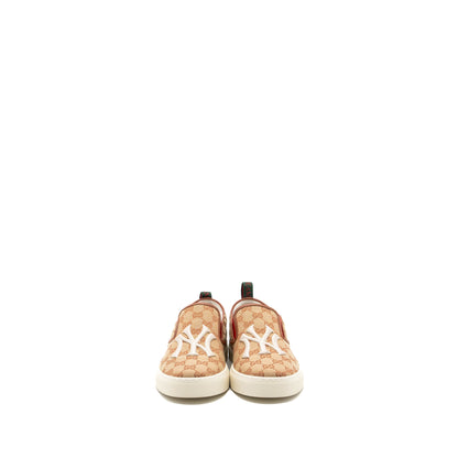 Gucci size 42 GG slip-on sneaker canvas multicolour
