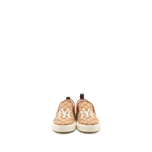 Gucci size 42 GG slip-on sneaker canvas multicolour