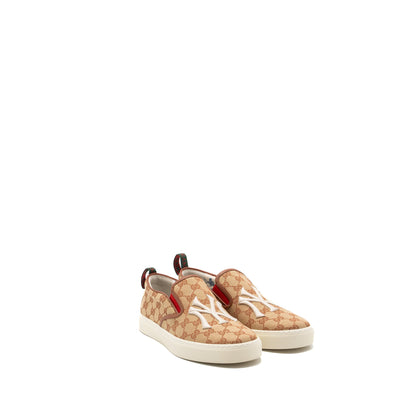 Gucci size 42 GG slip-on sneaker canvas multicolour
