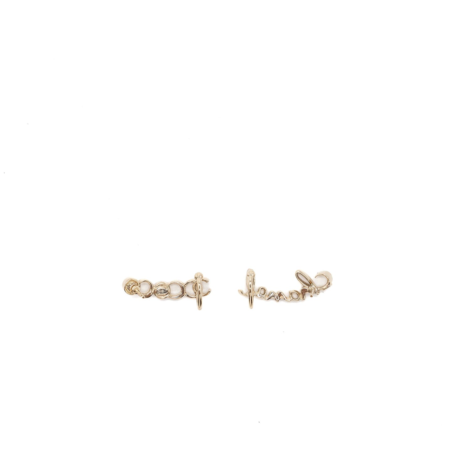 Chanel Coco/ Chanel Letter Earrings L