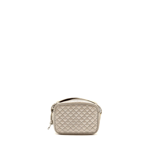 Gucci GG Ophidia Crossbody Bag Calfskin Metallic Silver