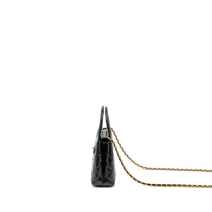 Chanel Mini Kelly Shopping Tote Bag Calfskin black  (microchip)