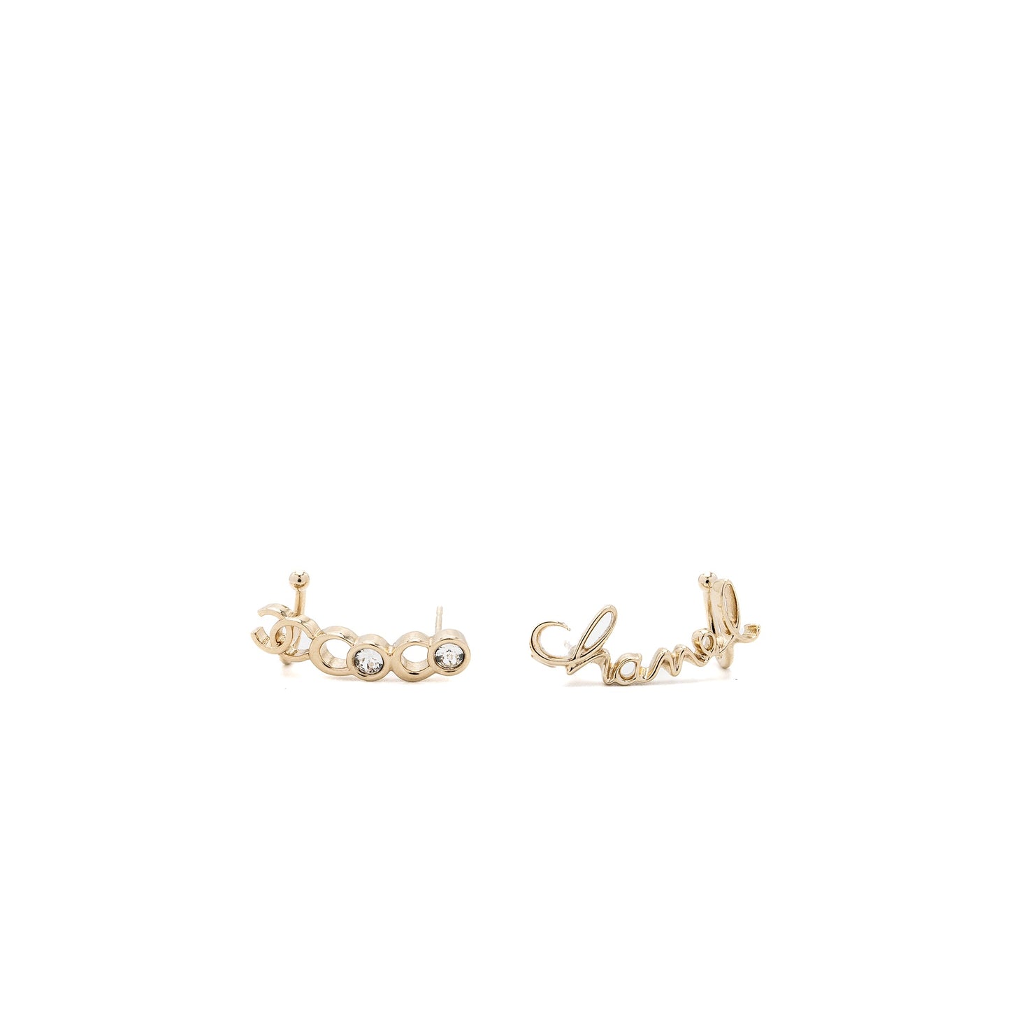 Chanel Coco/ Chanel Letter Earrings L