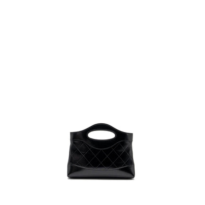 Chanel 24C mini 31 clutch with chain shiny calfskin black L (microchip)