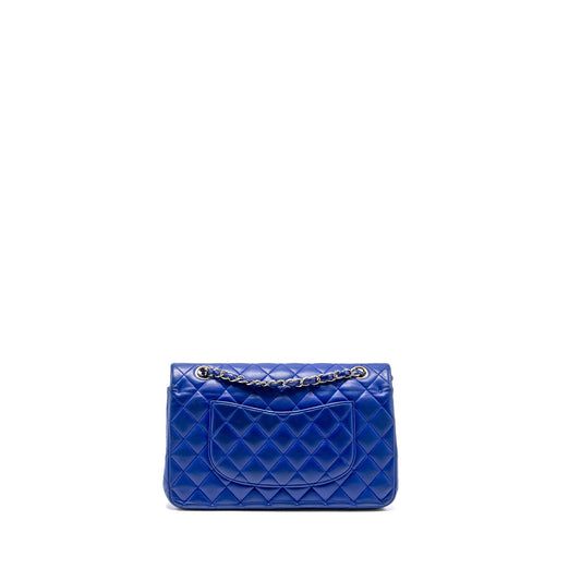 Chanel Medium Classic Double Flap Bag Lambskin Blue