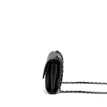 Chanel Giant CC Logo Bag Calfskin Navy