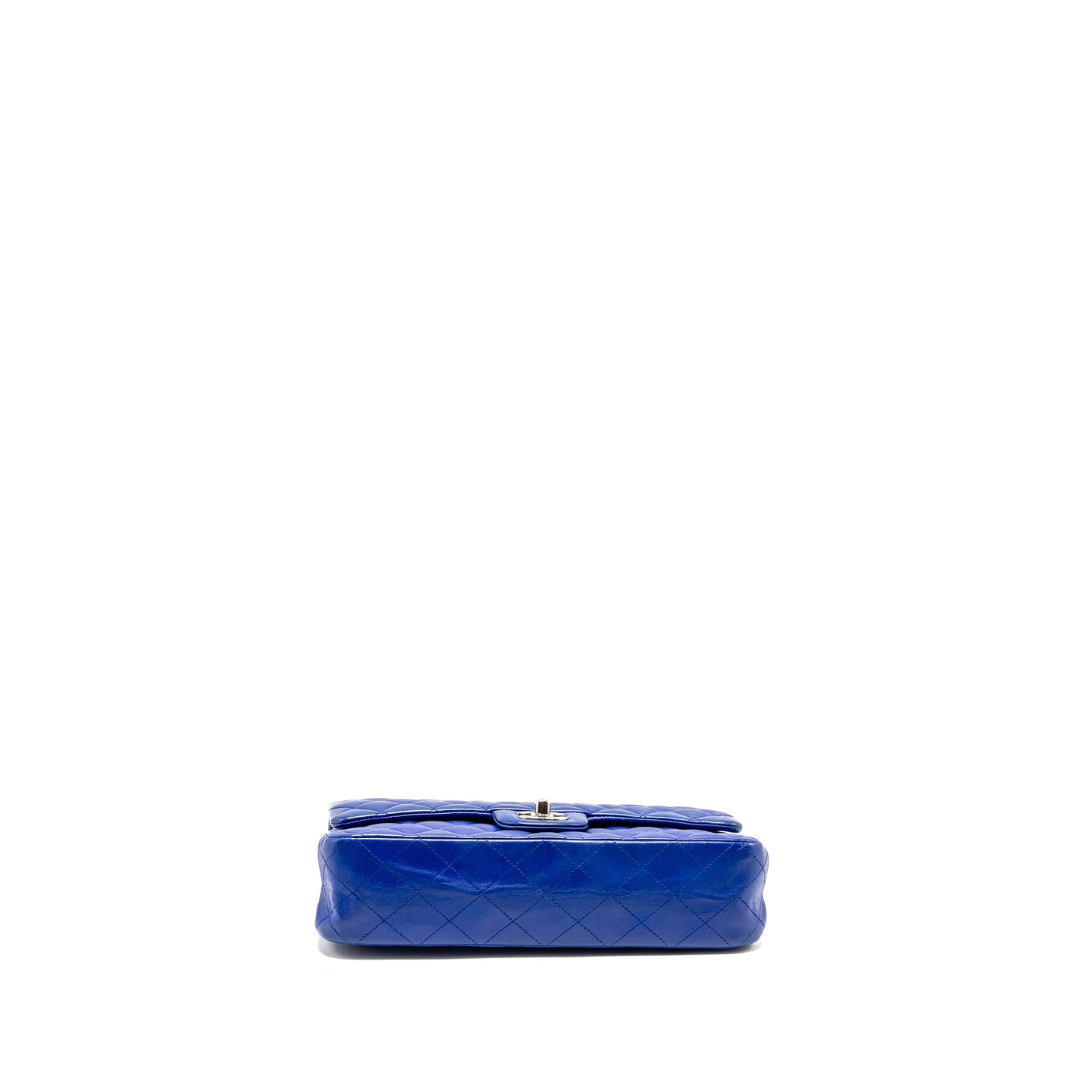 Chanel Medium Classic Double Flap Bag Lambskin Blue