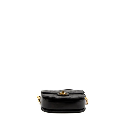 Chanel Messenger Bag Calfskin Black