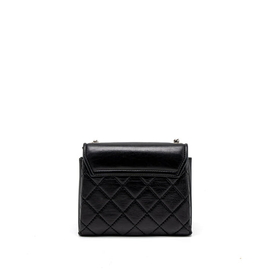Chanel Giant CC Logo Bag Calfskin Navy