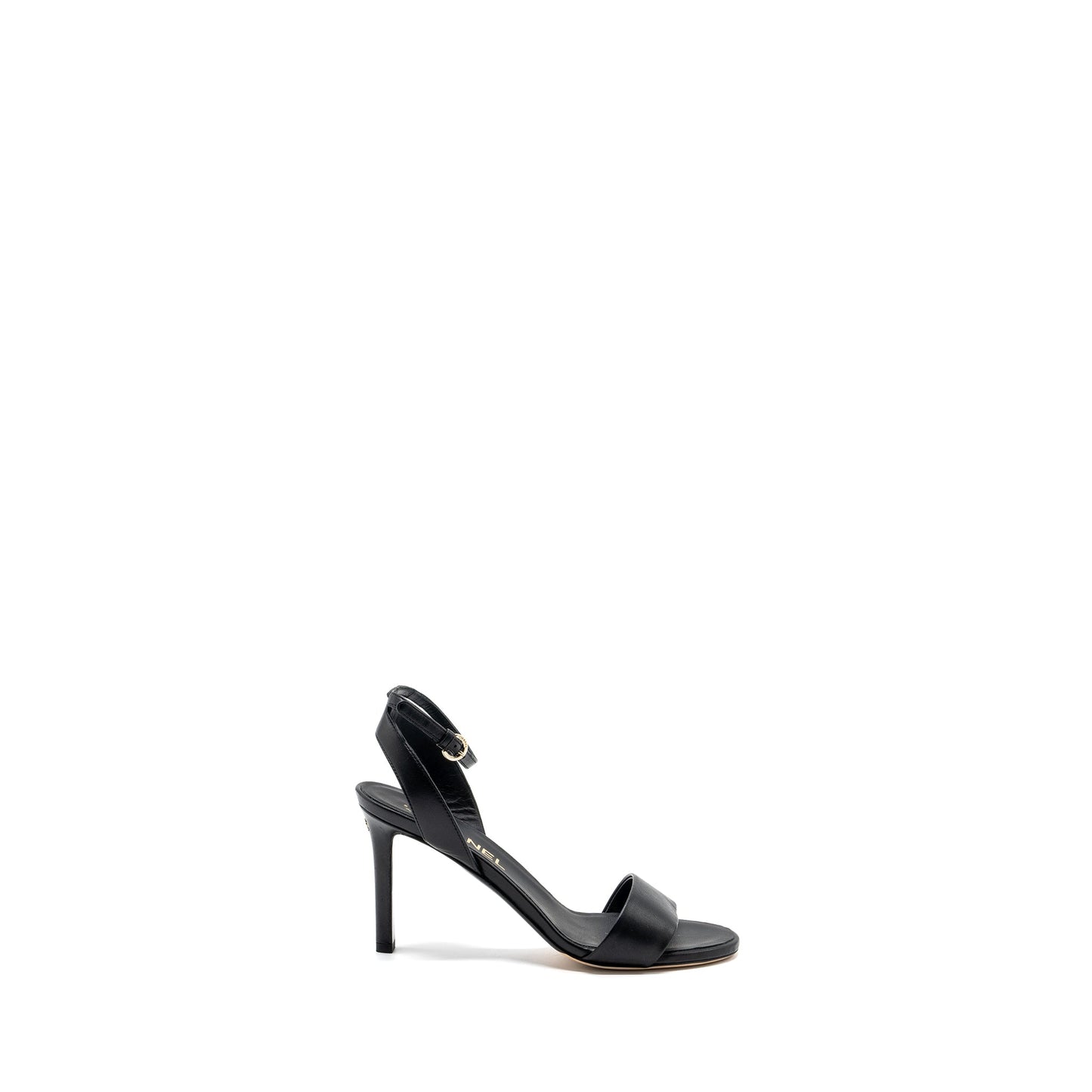 Chanel Size 36 Heel Sandals Leather Black