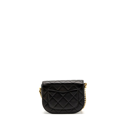 Chanel Messenger Bag Calfskin Black