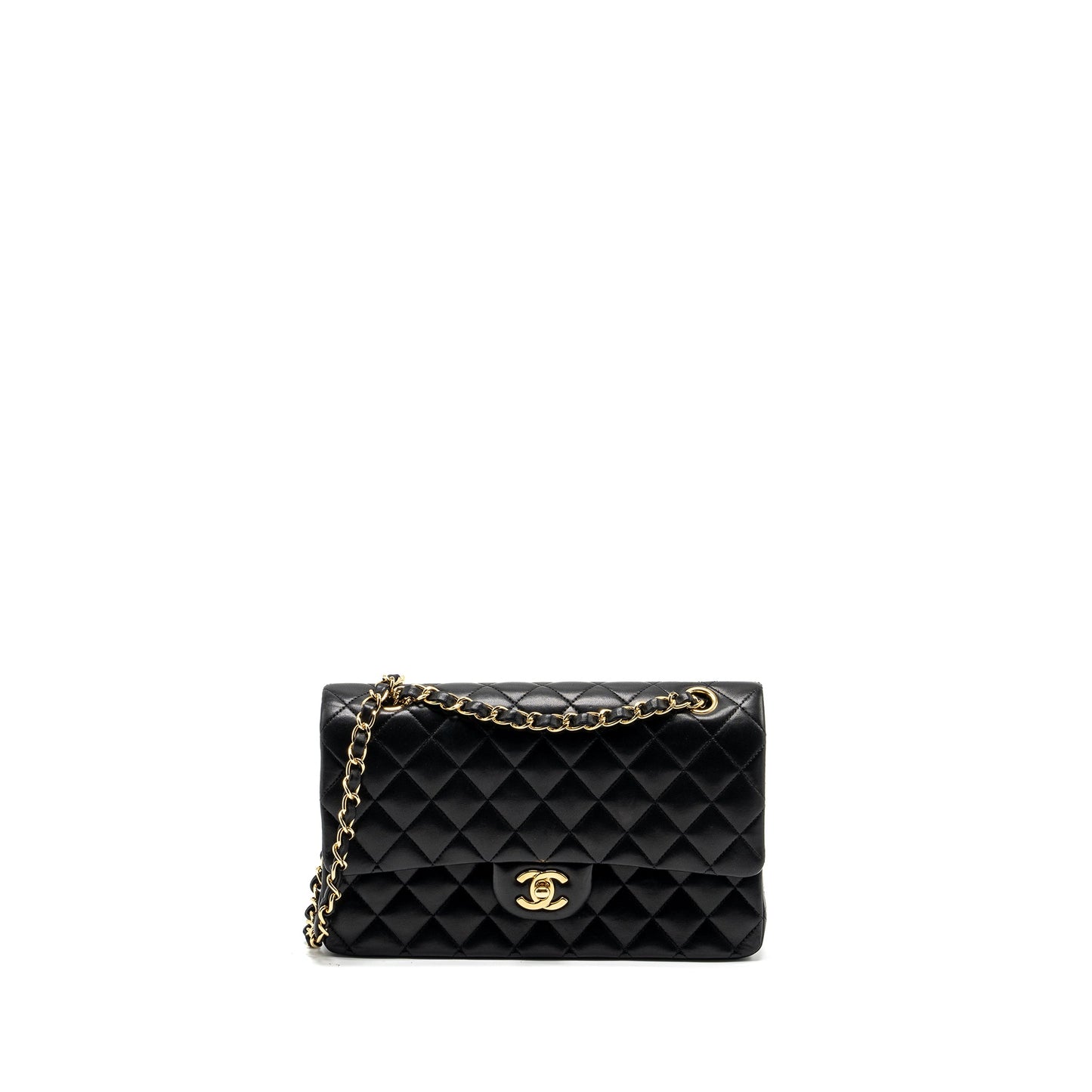 Chanel Medium Classic Double Flap Bag lambskin black