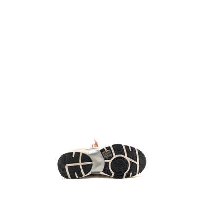 Chanel size 38 cc logo sneaker pink / multicolour