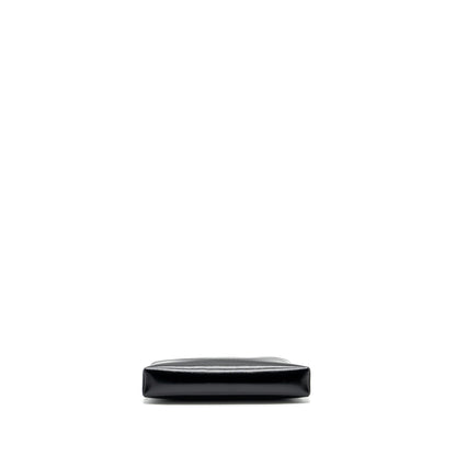 Chanel 24c mini 31 clutch with chain shiny calfskin black L (microchip)